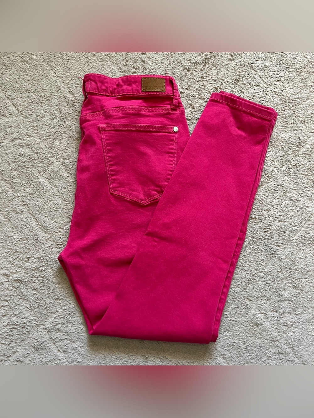 Judy Blue Skinny Fit High Rise Jeans Preppy Minimalist Capsule Stretchy Sz 11/30